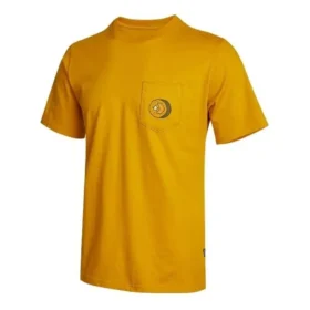 Camiseta de manga corta con bolsillo y estampado de sushi – Tallas asiáticas «Yellow» Camiseta de manga corta con bolsillo y estampado de sushi – Tallas asiáticas «Yellow»
