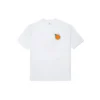 Camiseta de manga corta con cuello redondo holgada y estampado de dibujos animados de Converse para hombre, color blanco