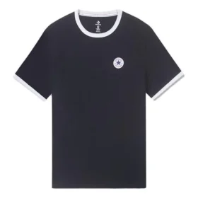 Camiseta de manga corta con cuello redondo, tallas asiáticas «Negro» Camiseta de manga corta con cuello redondo, tallas asiáticas «Negro»