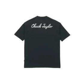 Camiseta de manga corta Converse Classic Chuck Printing para hombre, color negro Camiseta de manga corta Converse Classic Chuck Printing para hombre, color negro