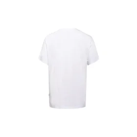 Camiseta de manga corta Converse Pure Cotton Alphabet para hombre, color blanco Camiseta de manga corta Converse Pure Cotton Alphabet para hombre, color blanco