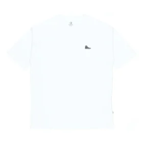 Camiseta de manga corta Converse SS22 Classic Chuck Printing para hombre, color blanco Camiseta de manga corta Converse SS22 Classic Chuck Printing para hombre, color blanco
