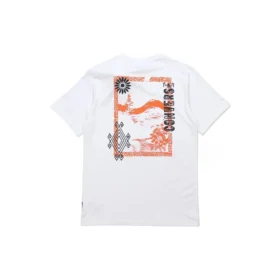 Camiseta de manga corta estampada Converse para hombre, color blanco Camiseta de manga corta estampada Converse para hombre, color blanco