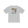 Camiseta de pesca de verano, tallas asiáticas «Gris»