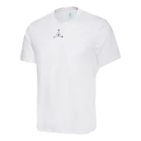Camiseta deportiva de cuello redondo y manga corta Converse Pattern para hombre, color blanco Camiseta deportiva de cuello redondo y manga corta Converse Pattern para hombre, color blanco
