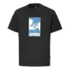 Camiseta deportiva de manga corta Chuck Taylor All Star con estampado «Negro»
