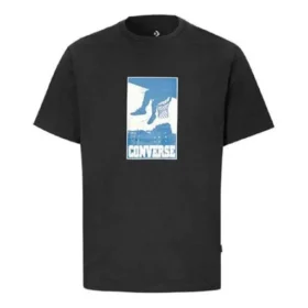 Camiseta deportiva de manga corta Chuck Taylor All Star con estampado «Negro» Camiseta deportiva de manga corta Chuck Taylor All Star con estampado «Negro»
