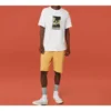 Camiseta deportiva de manga corta con estampado Chuck Taylor All Star «Blanca»