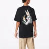Camiseta estampada Converse x Bugs Bunny, tallas asiáticas, «Negro»