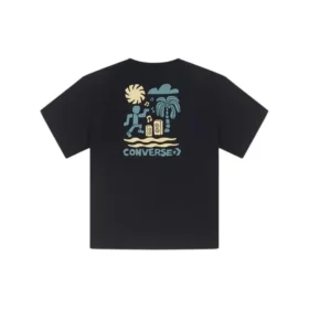 Camiseta Festival Vibe, tallas asiáticas «Negro»