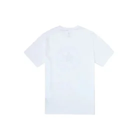 Camiseta Go-To Chuck Taylor All Star Patch de corte estándar, tallas asiáticas, «Blanca»