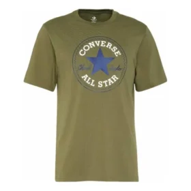 Camiseta Go-To Chuck Taylor All Star Patch Standard Fit, tallas asiáticas «Verde oliva»