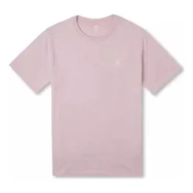 Camiseta Go-To con estrella bordada y diseño en forma de V, corte estándar, tallas asiáticas «Rosa» Camiseta Go-To con estrella bordada y diseño en forma de V, corte estándar, tallas asiáticas «Rosa»