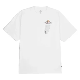 Camiseta gráfica Cloud Pocket, tallas asiáticas «Blanco»