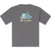 Camiseta gráfica de verano para exterior, tallas asiáticas «Gris»