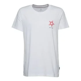 CAMISETA GRÁFICA Deportiva de manga corta Blanca