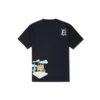 Camiseta gráfica Desert, tallas asiáticas «Negro»