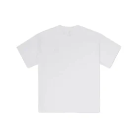Camiseta holgada con parche de zapatillas, tallas asiáticas, «Blanco»