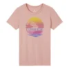 Camiseta Icon Remix Classic, tallas asiáticas «Rosa Amarillo»
