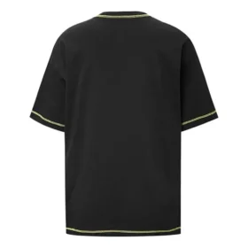 Camiseta informal Tallas asiáticas «Negro Amarillo»