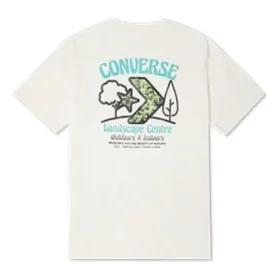 Camiseta Landscape Center, tallas asiáticas «Blanco»