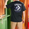 Camiseta Landscape Center, tallas asiáticas «Negro»