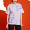 Camiseta oversize Infinite Lilac IWD, tallas asiáticas, «Morado»