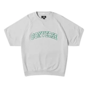 Camiseta Retro Chuck Crew Fossilized, tallas asiáticas «Gris»