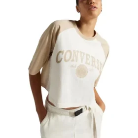 Camiseta retro corta, tallas asiáticas «Egret»