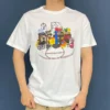 Camiseta retro Tallas asiáticas «Blanco»