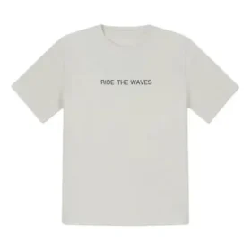 Camiseta Summer Verbiage, tallas asiáticas «Gris claro»