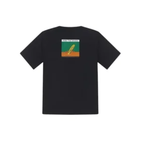 Camiseta Summer Verbiage, tallas asiáticas, «Negro»
