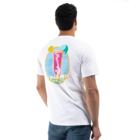 Camiseta Tropical Drink, tallas asiáticas «Blanco»