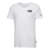 Camiseta Voltage, tallas asiáticas «Blanco Negro»