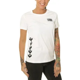 Camiseta Voltage, tallas asiáticas «Blanco Negro»