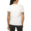 Camiseta Voltage, tallas asiáticas «Blanco Negro»