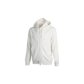 Camisetas con capucha deportivas y casuales con cremallera completa Unisex Blanco Camisetas con capucha deportivas y casuales con cremallera completa Unisex Blanco