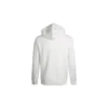 Camisetas con capucha deportivas y casuales con cremallera completa Unisex Blanco