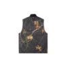 Chaleco reversible de plumón con estampado Realtree, tallas asiáticas, «Negro»