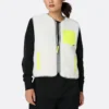 Chaleco reversible Sherpa, tallas asiáticas «Gris»