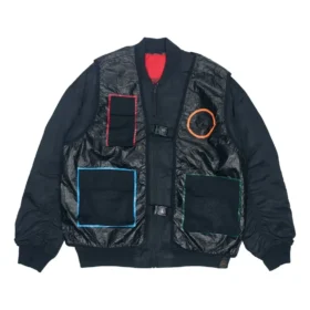 Chaqueta acolchada CNY Tallas asiáticas «Negro»