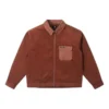 Chaqueta acolchada de cordón de temporada, tallas asiáticas «Marrón»
