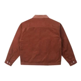 Chaqueta acolchada de cordón de temporada, tallas asiáticas «Marrón»
