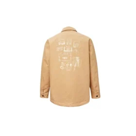Chaqueta acolchada de entretiempo Tallas asiáticas «Caqui»