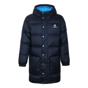 Chaqueta acolchada larga Tallas asiáticas «Azul marino»