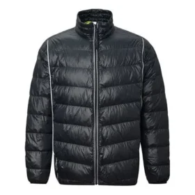 Chaqueta acolchada ligera con cuello alto Tallas asiáticas «Negro»