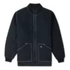 Chaqueta acolchada reversible utilitaria, tallas asiáticas «Negro»