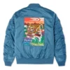 Chaqueta bomber CNY Tiger, tallas asiáticas, «Azul multicolor»