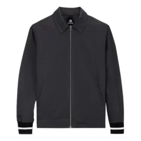Chaqueta bomber con cremallera completa, tallas asiáticas «Negro»