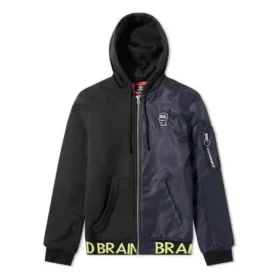 Chaqueta bomber Converse x Brain Dead, tallas asiáticas «Black»